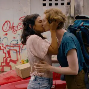 A still from Kiss Me Before It Blows Up